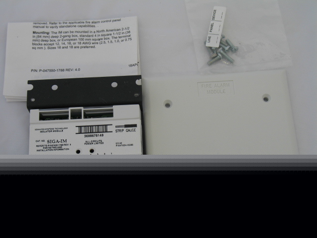 Edwards siga-im module isolator