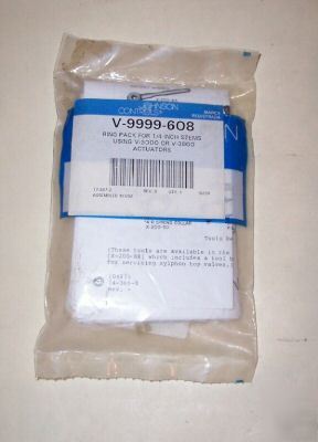 Johnson controls v-9999-608 pack. kit for 1/4 in. stems