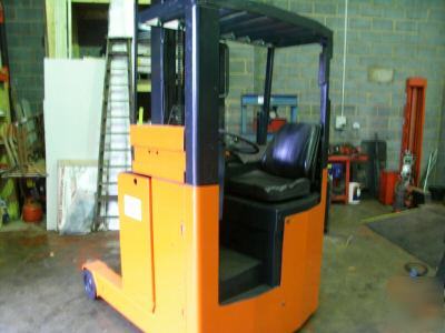 Linde electric forklift, forklift truck