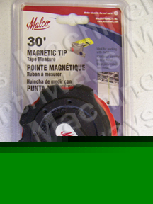 Malco T430M magnetic 30' tape measure sheet metal tools