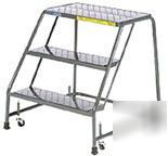 New 2 step rolling ladder, step ladder, safety ladder