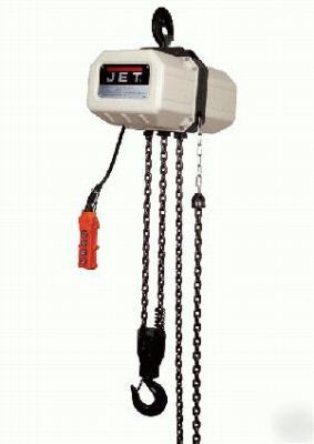 New jet 3 ton 20' lift electric chain hoist 230V 1PH