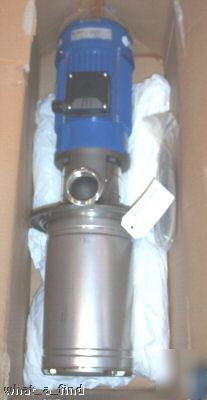 New lowara itt goulds centrifugal pump SVI803/06N306T