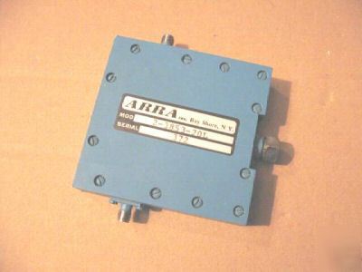 Rf attenuator 0.75-2GHZ, 50OHMS, 5W, 0-30DB arra sma