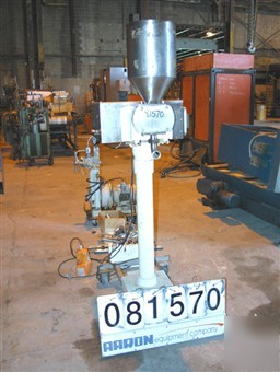 Used: mateer burt bursa filler, 316 stainless steel. th