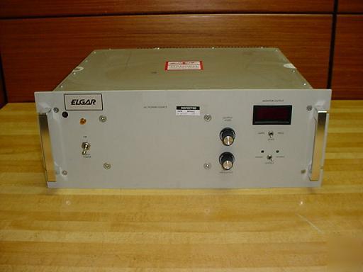 Elgar sorensen 1201EL/2 110V adjustable ac power supply