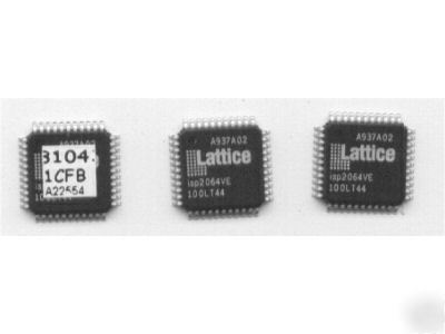 2064 / ISP2064VE 100LT44 / lattice programmed ic