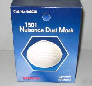 25 gerson nuisance dust pollen mask usa made 