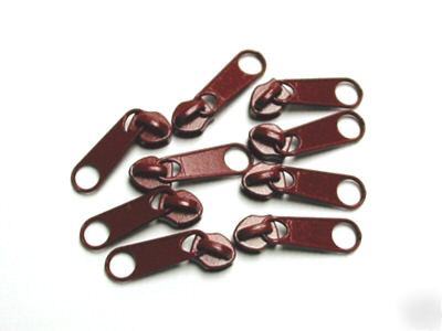 #5 nylon coil zipper sliders long (520) red wine 200PCS