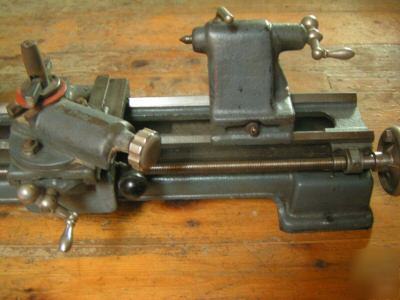 Small vintage craftsman metal lathe usa nice condition