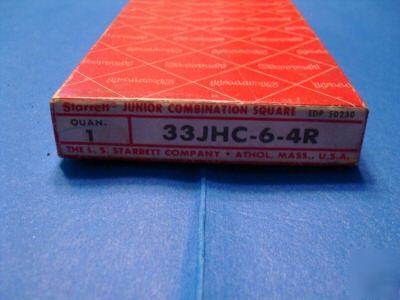 Starrett combination square set & rules