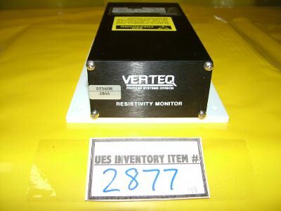 Verteq resistivity monitor 1800-6AR