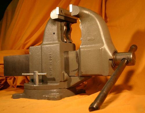 Vise large columbian wilton 206M3 pipe bench swivel wow