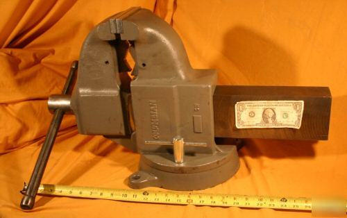 Vise large columbian wilton 206M3 pipe bench swivel wow