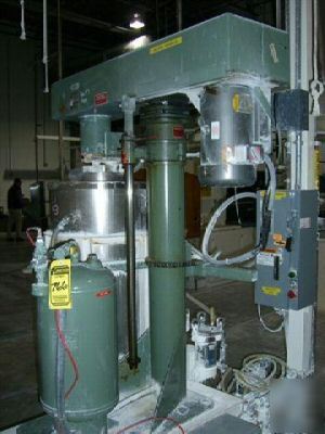 5 hp myers high-speed disperser-s/s-v/s, w/tank (20267)