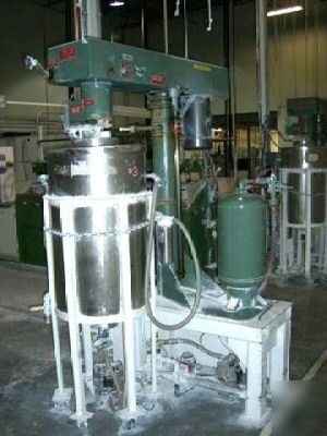 5 hp myers high-speed disperser-s/s-v/s, w/tank (20267)