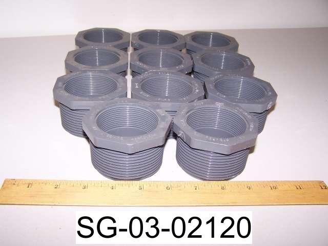 New spears 2-1/2X2 pvc reducer bushings fittings (11) 