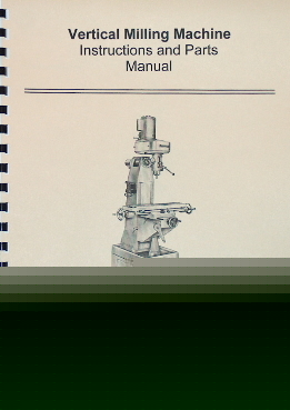 Oz~rockwell vertical mill machine operator/part manual