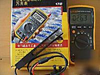 Proffessional fluke 17B multimeter - free smd test lead