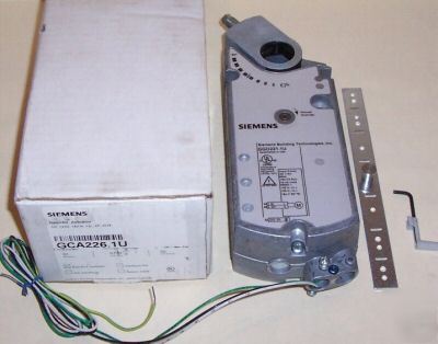 Siemens building technologies GCD221.1U actuator