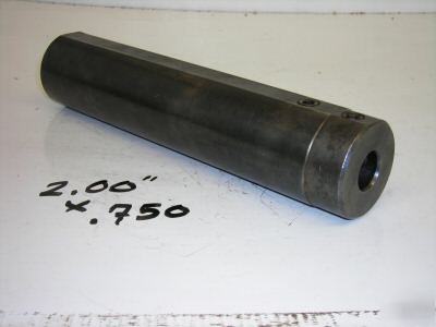 Used cnc boring bar sleeve o.d. 2.00'' i.d. .750''