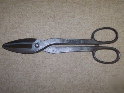 1952 wiss no.19 combination tin snips, good condition