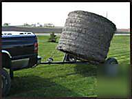 Bale buster round hay bale mover carrier free shipping