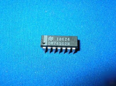 DM74S02N 74S02 nsc quad 2-input nor gate ic