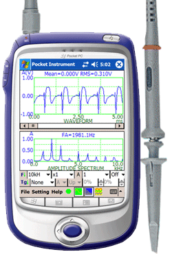 Handheld oscilloscope,spectrum analyzer,signal generato