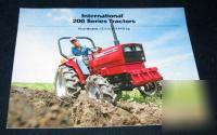 Ji case tractors 200 series tractors 15.2 to 27.4 hp
