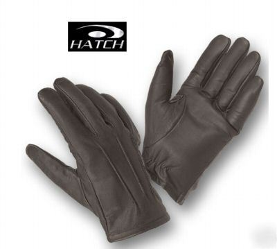 New hatch TLD40 leather dress lined search gloves small 