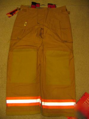 New securitex turn out / bunker gear pants 32X30