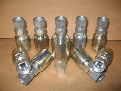 Parker hydraulic hose fitting #6 3/8