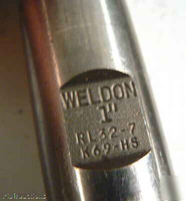 2 weldon milling cutters 2 flute end mills 1