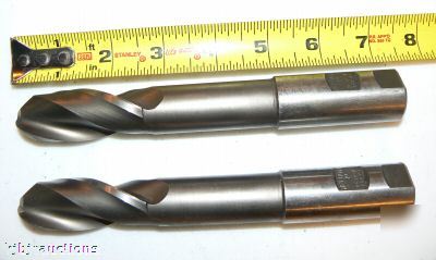 2 weldon milling cutters 2 flute end mills 1