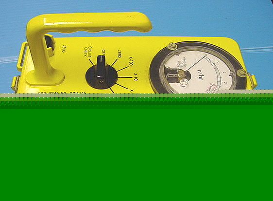 Cdv-715 radiation geiger counter + 2 cd v-742 dosimeter