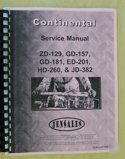 Cockshutt zd-129 service manual (co-s-zd, gdetc)