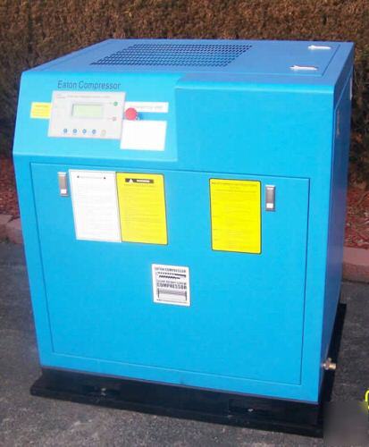 Eaton indus. 20HP dual volt rotary screw air compressor