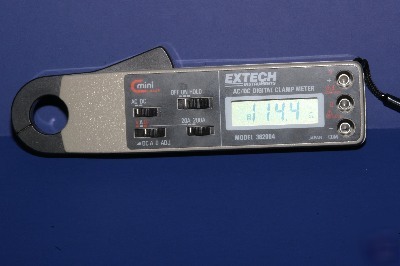 Extech 20A/200A mini clamp ac/dc digital clamp meter