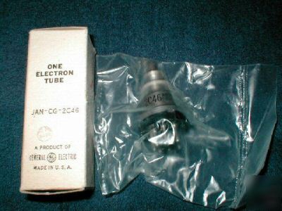 Ge general electric 2C46 planar triode vacuum tube 