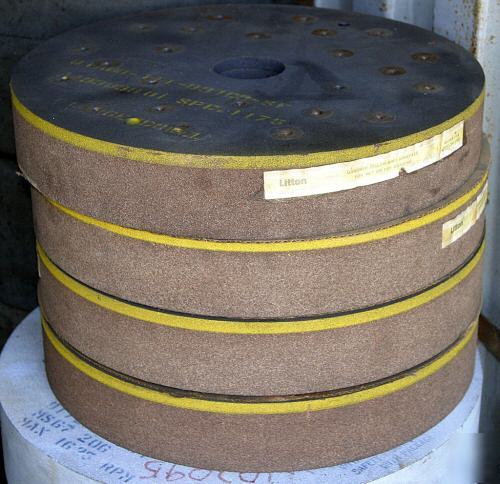 Grinding wheels litton gardner yellow rim 18 x 3 x 3