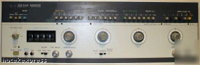 Hp 214B-001 10MHZ high power pulse generator warranty