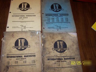 International harvester shop service manuals 