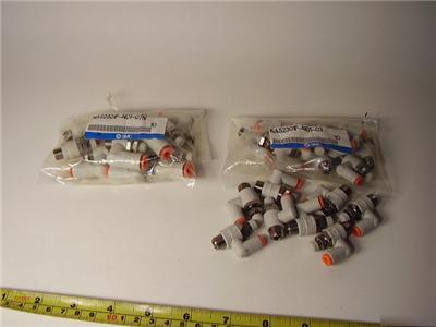 New lot smc pneumatic flow controller fittings