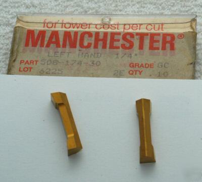 New manchester 508-174-30 grade gc left hand 1/4