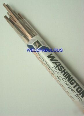 Phos-copper brazing alloy superflow usa 15% silver 1/8
