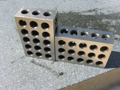 Precision pair of 25-50-75MM block blocks inspection