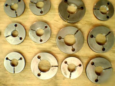 Thread ring gauges usa made ponamlarge sizes QTY12GO&no