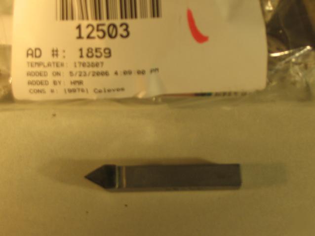 Toolmex E6 C2 carbide tool bit 4K418 qn=20