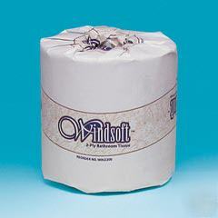 Windsoft toilet tissue 2-ply facial quality win 2240
